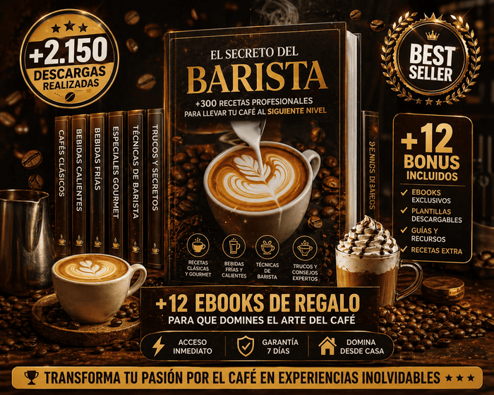 Los Secretos del Barista 🎨☕ | Domina el Latte Art y Sorprende con Cada Taza + ¡Pack 12 Regalos! 🎁